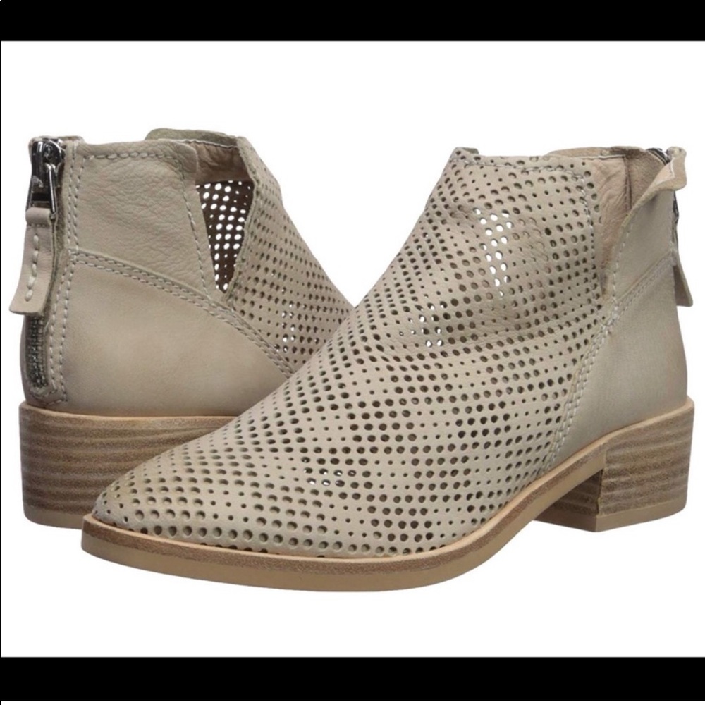 Dolce Vida perforated bootie